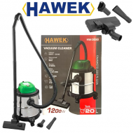 ΗΛΕΚΤΡΙΚΗ ΣΚΟΥΠΑ ΣΤΕΓΝΟΥ ΚΑΙ ΥΓΡΟΥ ΚΑΘΑΡΙΣΜΟΥ HAWEK 1200W. 20 ΛΙΤΡΑ