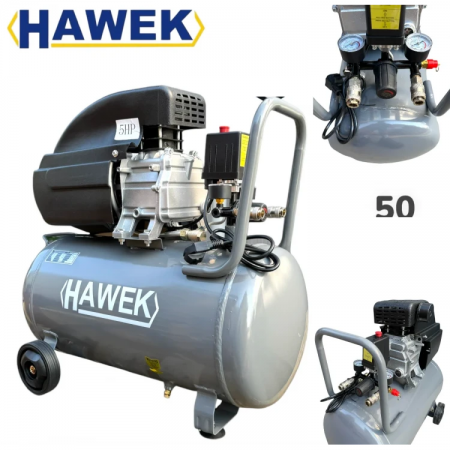 Ηλεκτρικός συμπιεστής αερος HAWEK, 50 l, 1,5 kW