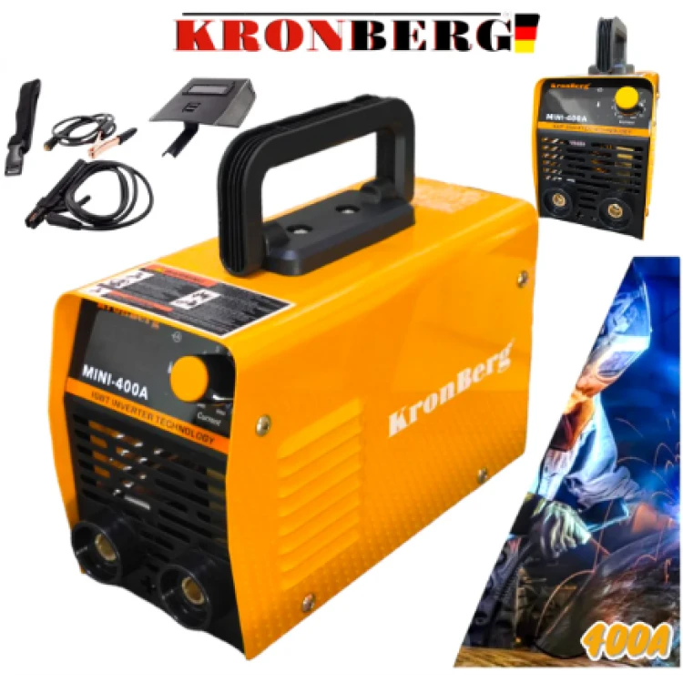 Μηχανή συγκόλλησης KRONBERG με ηλεκτρόδιο 400A με οθόνη + δώρο ΗΛΙΑΚΑ ΓΥΑΛΙΑ ΣΥΓΚΟΛΛΗΣΗΣ Μηχανή συγκόλλησης KRONBERG με ηλεκτρόδιο 400A με οθόνη + δώρο ΗΛΙΑΚΑ ΓΥΑΛΙΑ ΣΥΓΚΟΛΛΗΣΗΣ