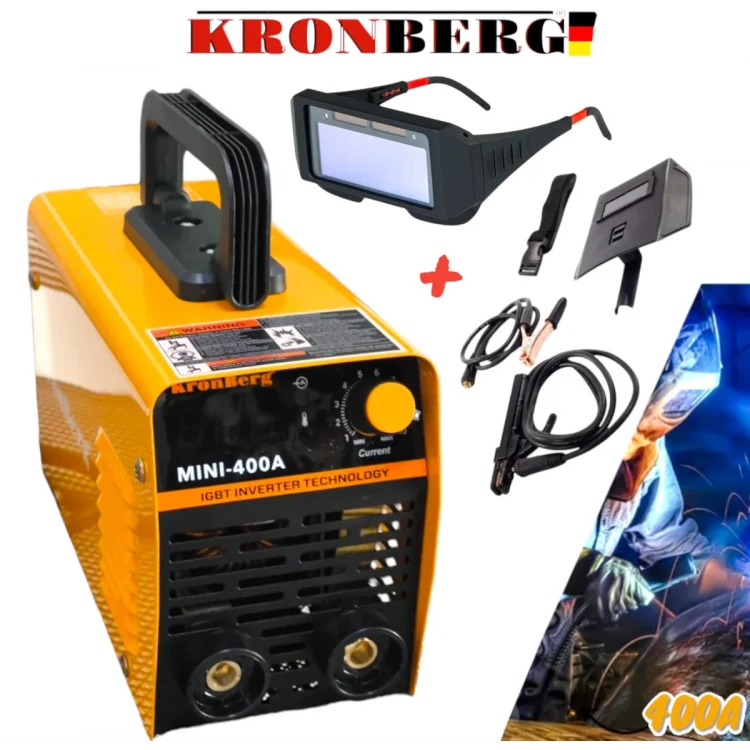 Μηχανή συγκόλλησης KRONBERG με ηλεκτρόδιο 400A με οθόνη + δώρο ΗΛΙΑΚΑ ΓΥΑΛΙΑ ΣΥΓΚΟΛΛΗΣΗΣ Μηχανή συγκόλλησης KRONBERG με ηλεκτρόδιο 400A με οθόνη + δώρο ΗΛΙΑΚΑ ΓΥΑΛΙΑ ΣΥΓΚΟΛΛΗΣΗΣ