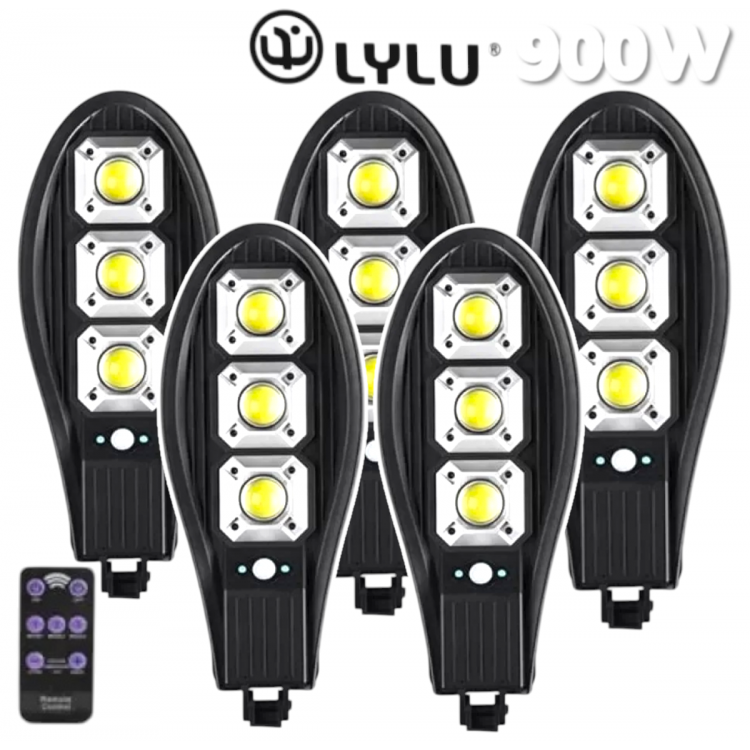 Ηλιακή Λάμπα LED 900W LYLU 5 τεμάχια Ηλιακή Λάμπα LED 900W LYLU 5 τεμάχια