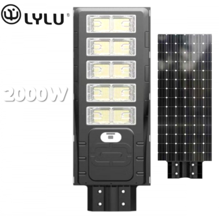 Ηλιακή λάμπα LED 2000W LYLU προβολέας 10 τμημάτων