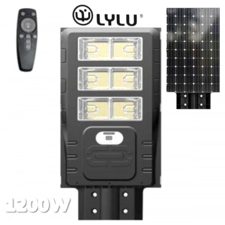 Ηλιακή λάμπα LED  1200W LYLU Spotlight 6 τμημάτων
