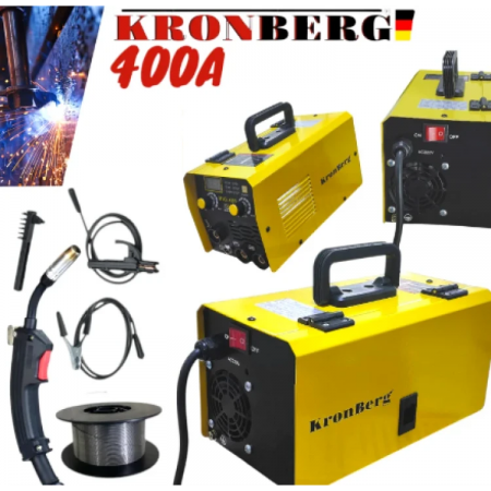 HΛΕΚΤΡΟΚΟΛΛΗΣΗ ΜΕ ΣΥΡΜΑ ΚΑΙ ΗΛΕΚΤΡΟΔΙΟ 400A 2 σε 1 KRONBERG HΛΕΚΤΡΟΚΟΛΛΗΣΗ ΜΕ ΣΥΡΜΑ ΚΑΙ ΗΛΕΚΤΡΟΔΙΟ 400A 2 σε 1 KRONBERG
