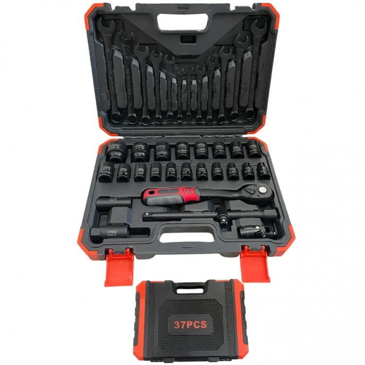 Καρυδακια Κρουσης  με Καστανια 1/2" 37 τεμάχια STAHLMAYER