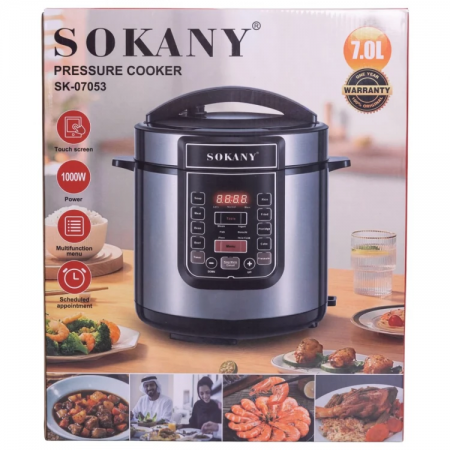 Πολυμάγειρας SOKANY SK-07053 7 ΛΙΤΡΑ 1000W Πολυμάγειρας SOKANY SK-07053 7 ΛΙΤΡΑ 1000W