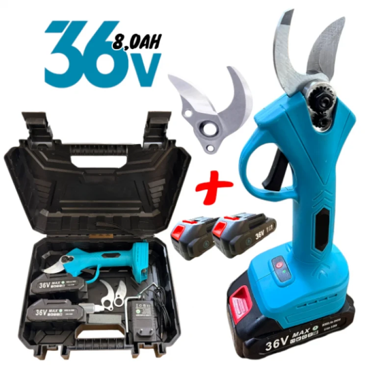 ψαλίδι κλαδέματος + δώρο εφεδρική λεπιδα 36V 8.0AH