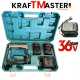 Ασύρματο Καρφωτικο 36V 10Ah KRAFT MASTER 2 Μπαταρίες Φορτιστής και Θήκη