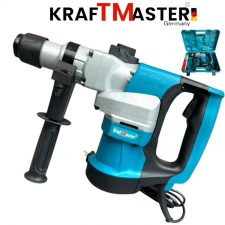 Ηλεκτρικό Κρουστικό Δράπανο Σκαπτικο 2200W KRAFT MASTER με Θήκη Ηλεκτρικό Κρουστικό Δράπανο Σκαπτικο 2200W KRAFT MASTER με Θήκη