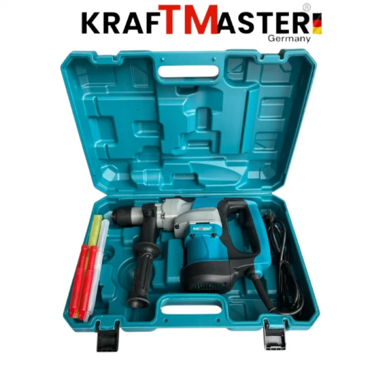 Ηλεκτρικό Κρουστικό Δράπανο Σκαπτικο 2200W KRAFT MASTER με Θήκη