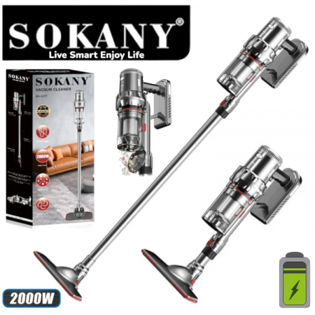 Ισχυρή κυκλωνική ηλεκτρική σκούπα για γρήγορο και αποτελεσματικό καθάρισμα SOKANY SK-3377