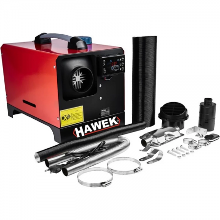 Σόμπα ξηρού πετρελαίου HAWEK 8kW – για τροχόσπιτα, βαν και γκαράζ 12V / 24V / 220V μοντέλο 2