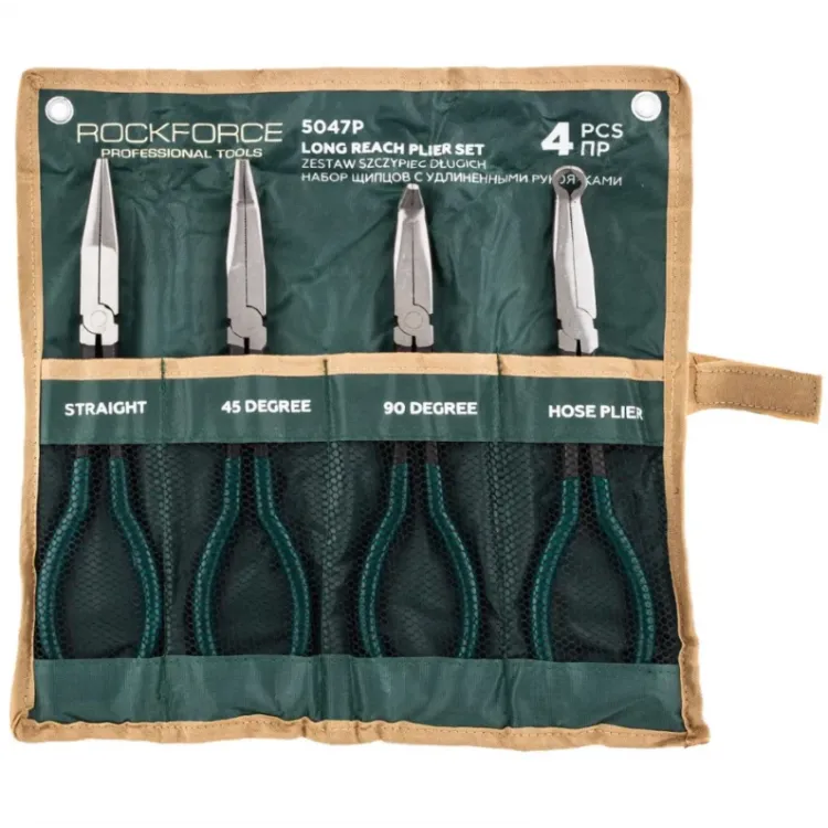 Πένσα με μακριά λαβή Επαγγελματικό σετ πένσας ROCK FORCE 4 τεμαχίων | CR-V | 5047P