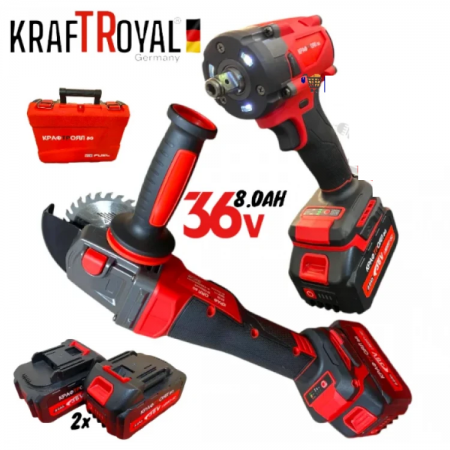 2 ΣΕ 1 ΓΩΝΙΑΚΟΣ ΤΡΟΧΟΣ ΜΑΖΙ ΜΕ ΜΠΟΥΛΟΝΟΚΛΕΙΔΟ ΜΠΑΤΑΡΙΑΣ  RED LINE 36V 8AH