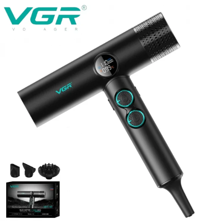 Επαγγελματικό πιστολάκι μαλλιών VGR V-401 με οθόνη LED Κόκκινο και μαύρο πιστολάκι μαλλιών Επαγγελματικό πιστολάκι μαλλιών VGR V-401 με οθόνη LED Κόκκινο και μαύρο πιστολάκι μαλλιών