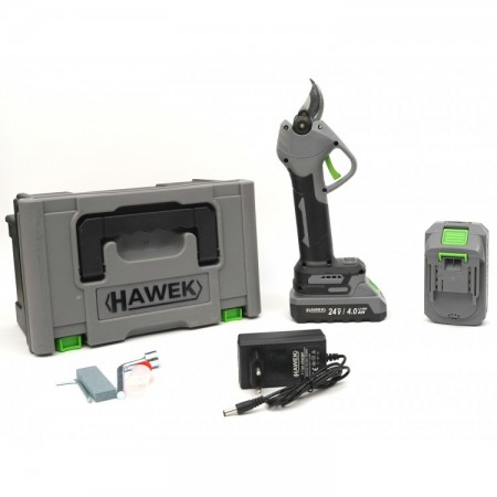 ΨΑΛΙΔΙ ΜΠΑΤΑΡΙΑΣ ΓΙΑ ΑΜΠΕΛΙΑ 24V 4.0AH HAWEK ΜΕ 2 ΜΠΑΤΑΡΙΕΣ