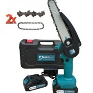 Μίνι Επαναφορτιζόμενο Πριόνι με 2 Μπαταρίες 36V 