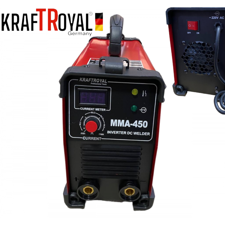 INVERTER ΗΛΕΚΤΡΟΚΟΛΗΣΗ 450A KRAFT ROYAL ΑΔΙΑΒΡΟΧΗ INVERTER ΗΛΕΚΤΡΟΚΟΛΗΣΗ 450A KRAFT ROYAL ΑΔΙΑΒΡΟΧΗ