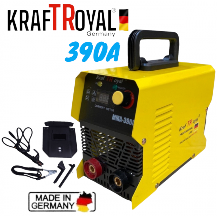 Ηλεκτρική γεννήτρια inverter KRAFTROYAL 390A Ηλεκτρική γεννήτρια inverter KRAFTROYAL 390A