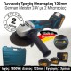 Γωνιακός Τροχός Μπαταρίας 125mm KraftRoyal 36V 