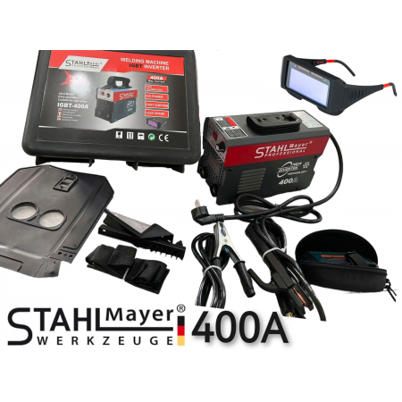 ΗΛΕΚΤΡΟΚΟΛΛΗΣΗ INVERTER STAHL MAYER 400А MODEL 2023 ΗΛΕΚΤΡΟΚΟΛΛΗΣΗ INVERTER STAHL MAYER 400А MODEL 2023