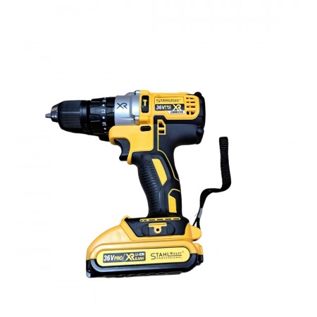 Επαναφορτιζόμενος κρουστικός βιδολόγος 36V με 2 μπαταρίες KraftRoyal Επαναφορτιζόμενος κρουστικός βιδολόγος 36V με 2 μπαταρίες KraftRoyal