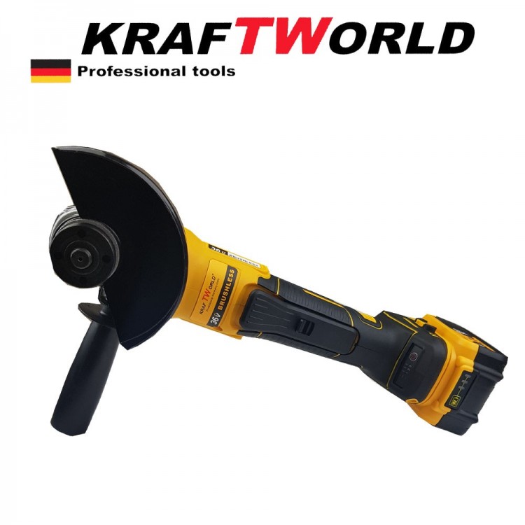 Γωνιακός Τροχός Μπαταρίας 125mm KraftRoyal 36V 