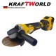 Γωνιακός Τροχός Μπαταρίας 125mm KraftRoyal 36V 